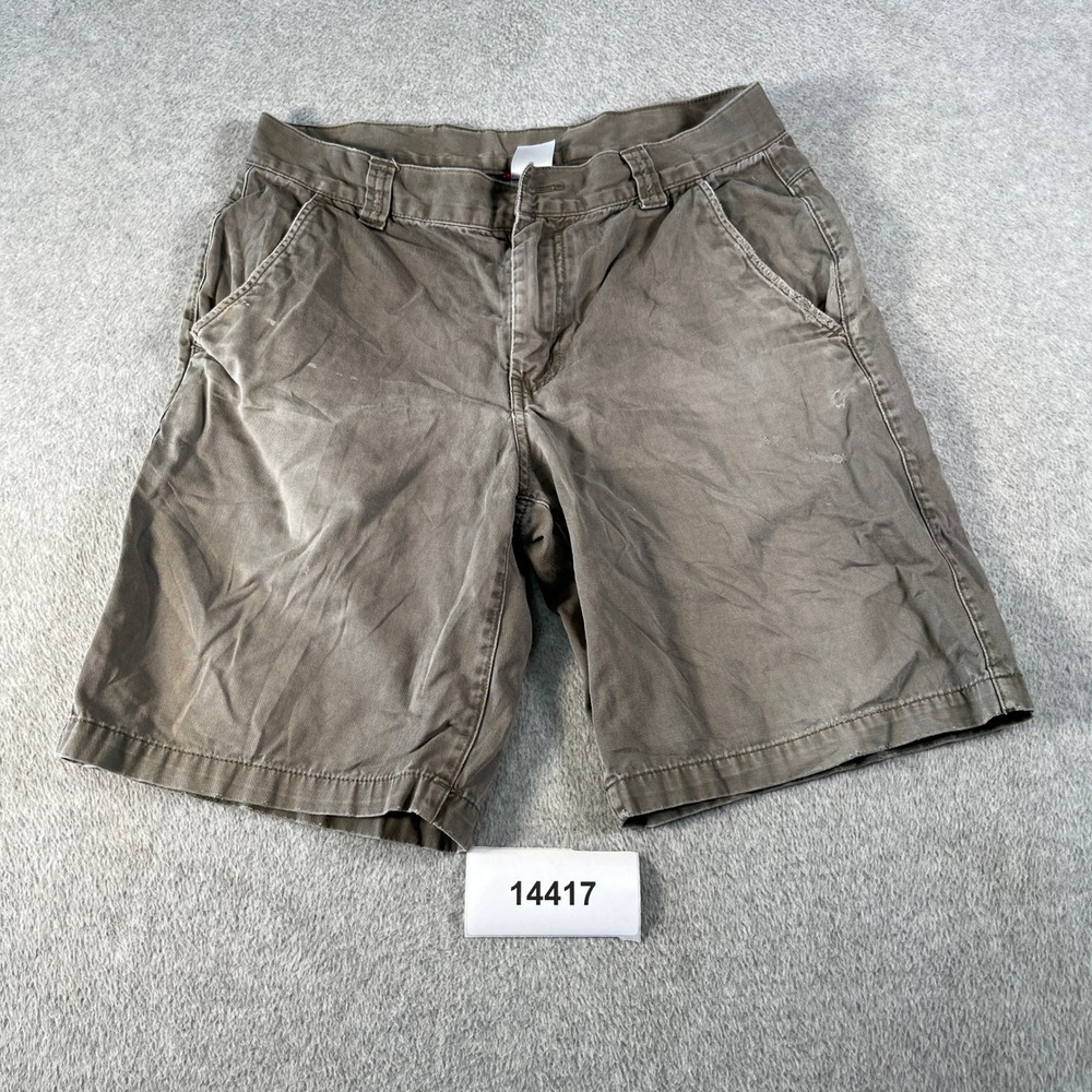 The North Face Shorts Mens 32 Brown Cotton Flat Front Utility Hiking Outdoor